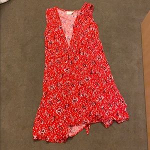 Sleeveless over wrap